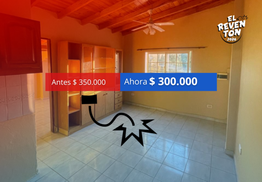 DEPARTAMENTO DE 2 HABITACIONES